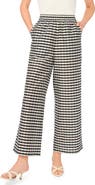 Ted Baker Delia Check Print Wide Leg Pants
