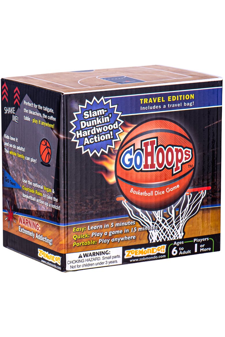 GoHoops Basketball Dice Game, Main, color, Multicolored