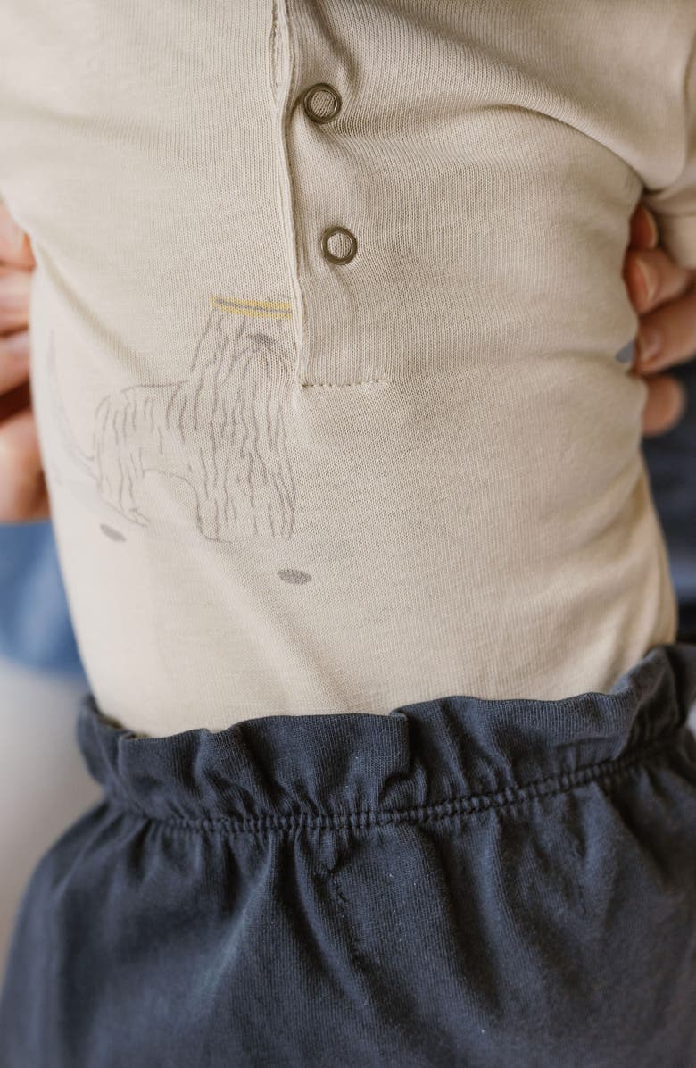 Pehr Print Organic Cotton Bodysuit, Alternate, color, 