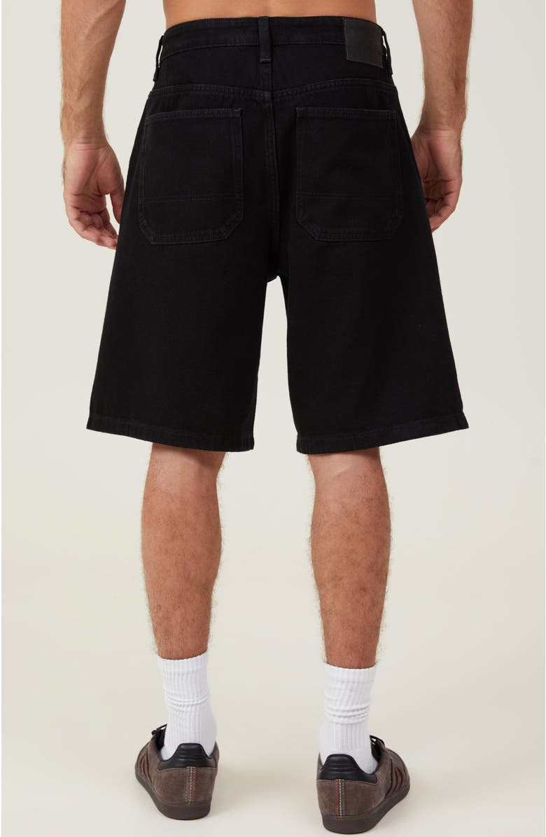 Cotton On Men's Baggy Denim Short, Alternate, color, 