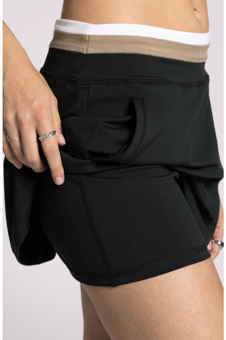 Wendy Skort, Alternate, color, BLACK