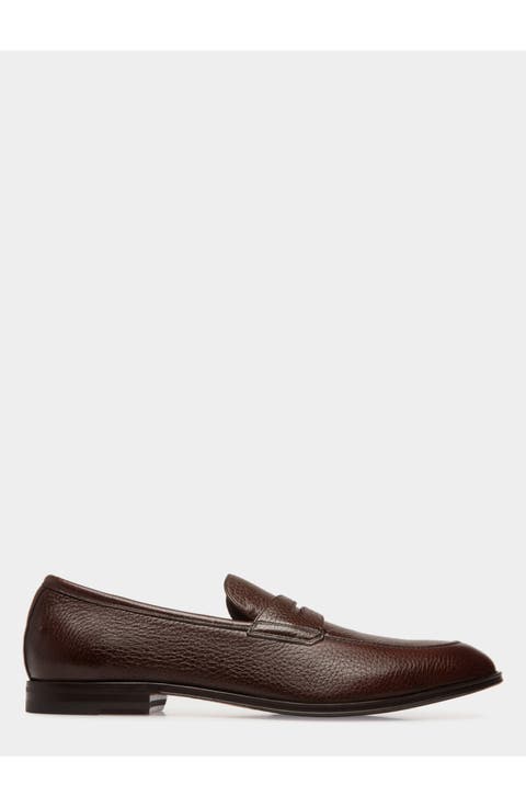 Webb Leather Loafers In Deer Leather
