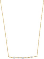 Bony Levy Aviva 18K Yellow Gold Diamond Bar Pendant Necklace