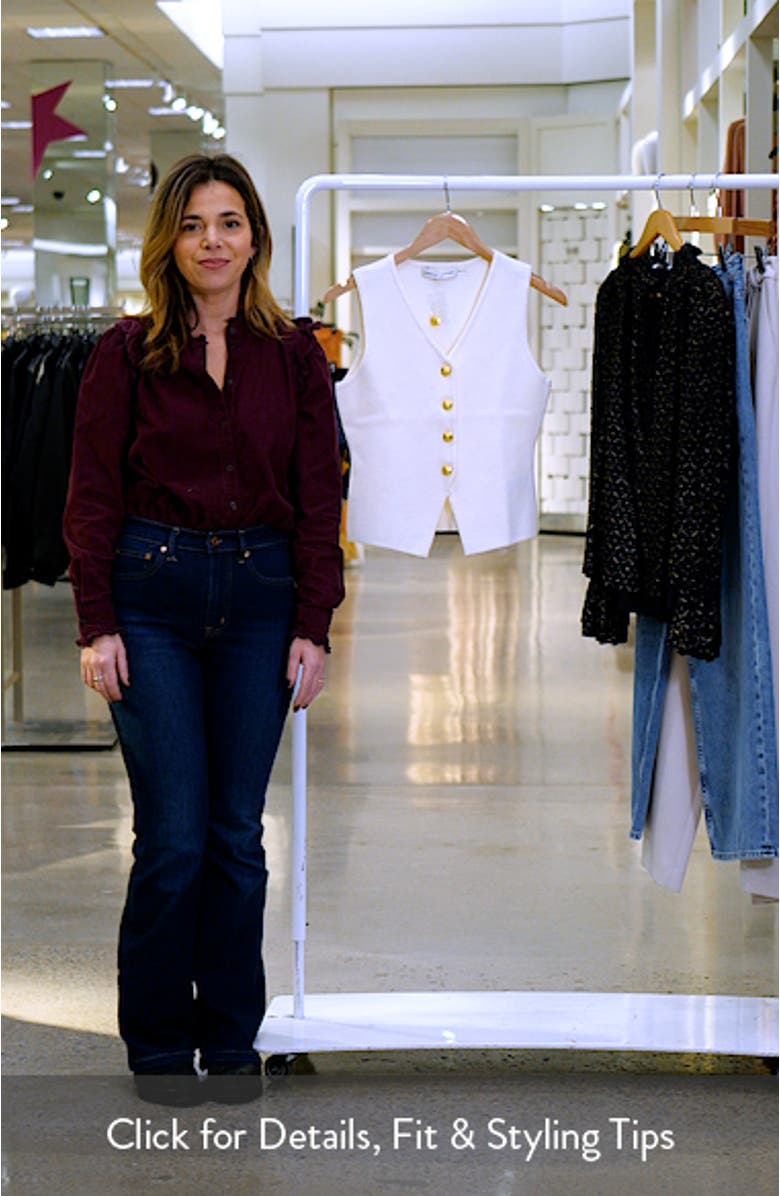 Button-Up Vest, sales video thumbnail