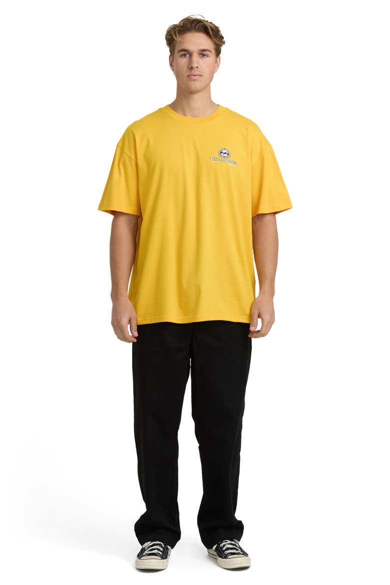 Bio Wave OG Graphic T-Shirt, Alternate, color, YELLOW
