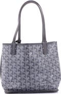 Pre-Owned Goyard Anjou Reversible Tote Coated Canvas Mini