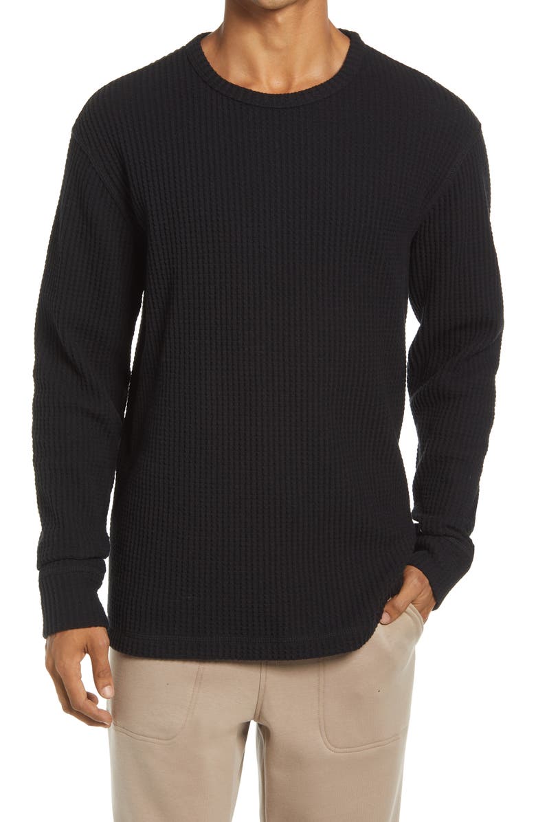 UGG<sup>®</sup> Adam Cotton Blend Thermal Knit Top, Main, color, 