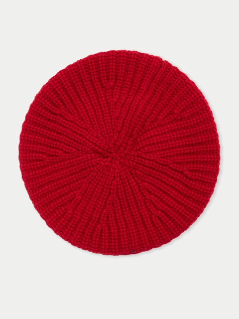 Textured Knit Beret