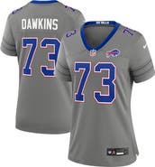 Nike Women's Nike Dion Dawkins Gray Buffalo Bills Nickel City Game Jersey
