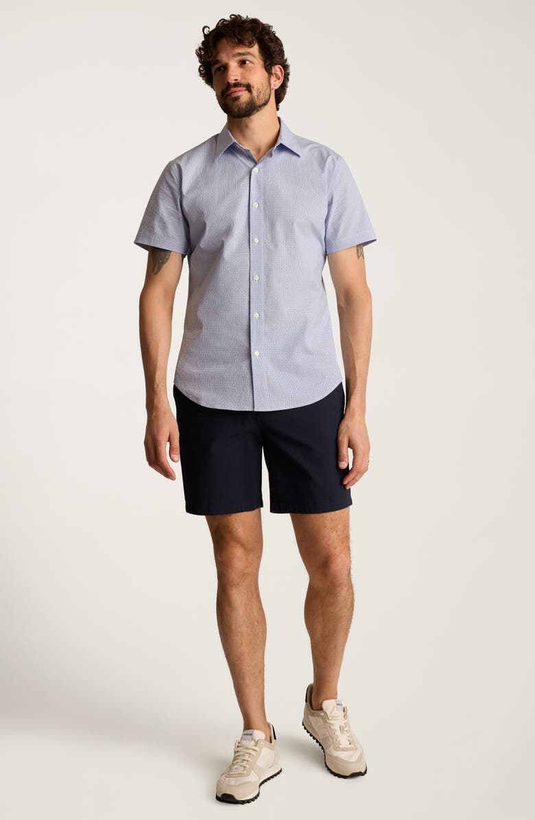 Bonobos Riviera Fil Coupé Dot Stretch Cotton Dobby Button-Up Shirt, Alternate, color, Beal Micro Fil Coup Text C2