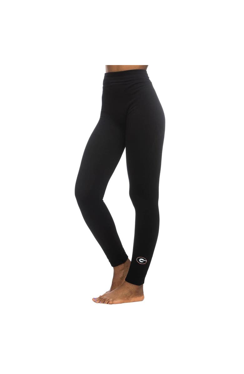 ZOOZATZ Women's ZooZatz Black Georgia Bulldogs Fleece Leggings, Main, color, Black