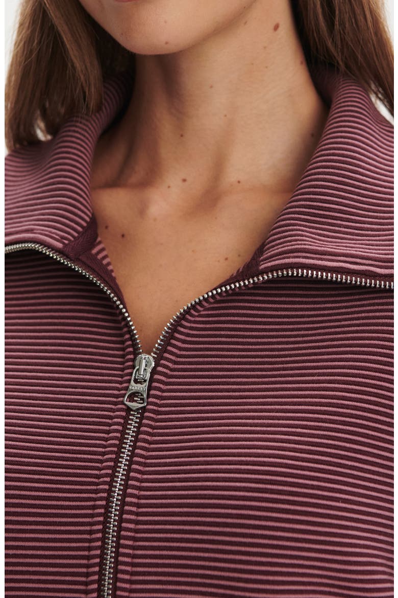 Milano Half-Zip Sweatshirt, Alternate, color, SASSAFRASS / WISTFUL MAUVE