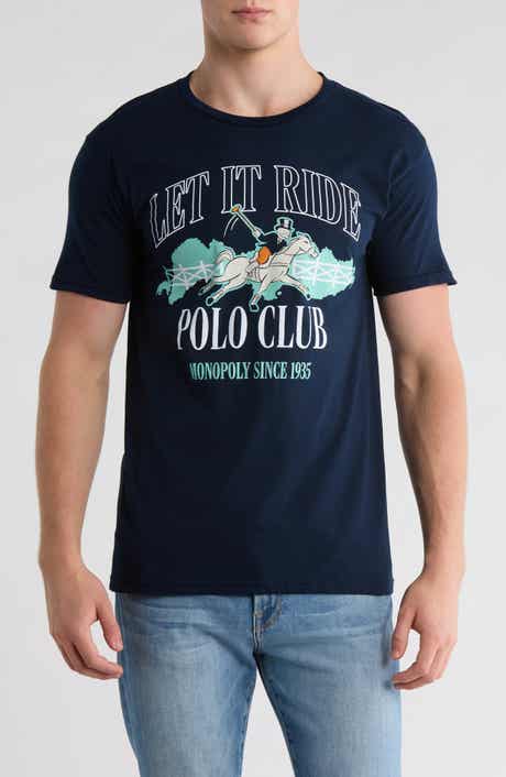 The Forecast Agency Monopoly Polo Club Cotton Graphic T-Shirt