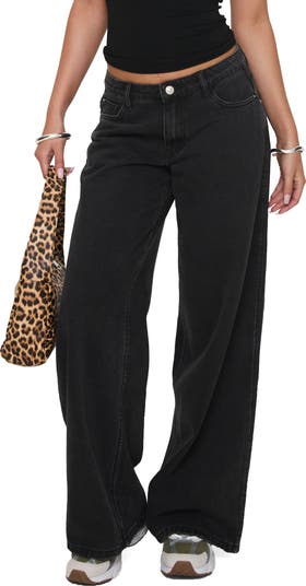 Ramos Low Rise Wide Leg Jeans