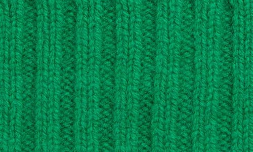 Drake's Lambswool Beanie In Green