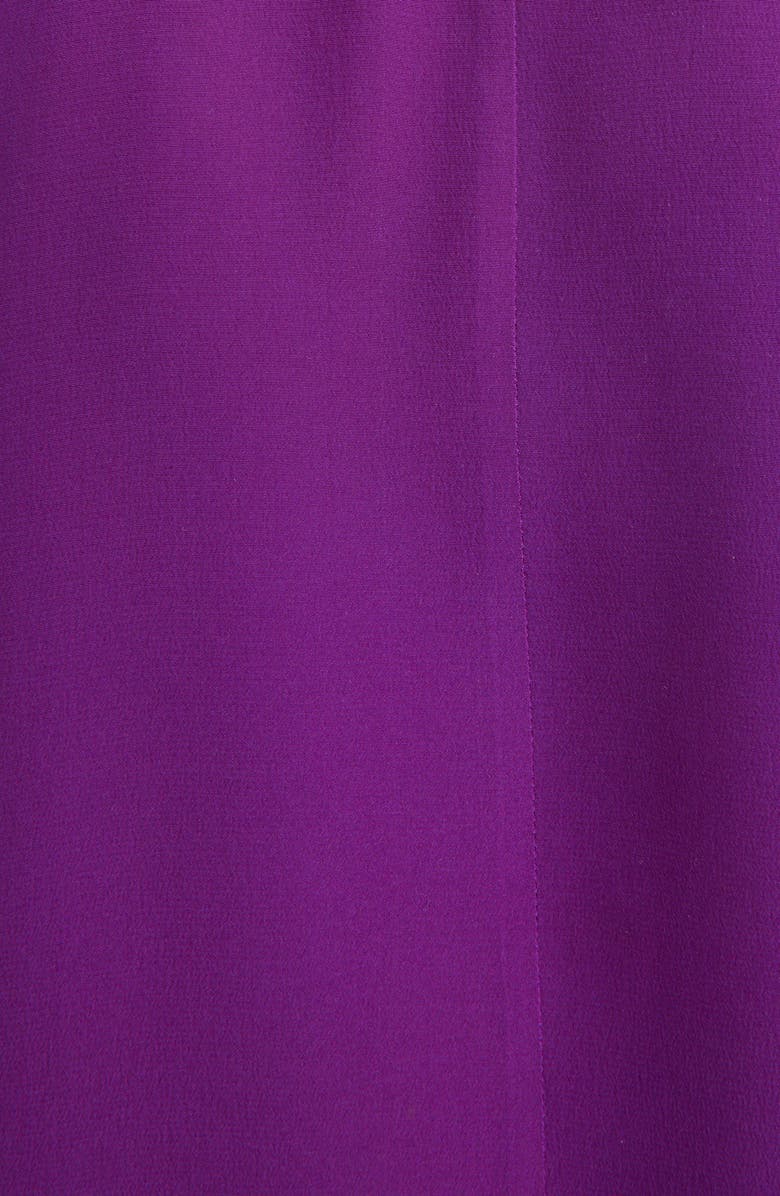 Dries Van Noten Clavelly Ladder Stitch Silk Blouse, Alternate, color,