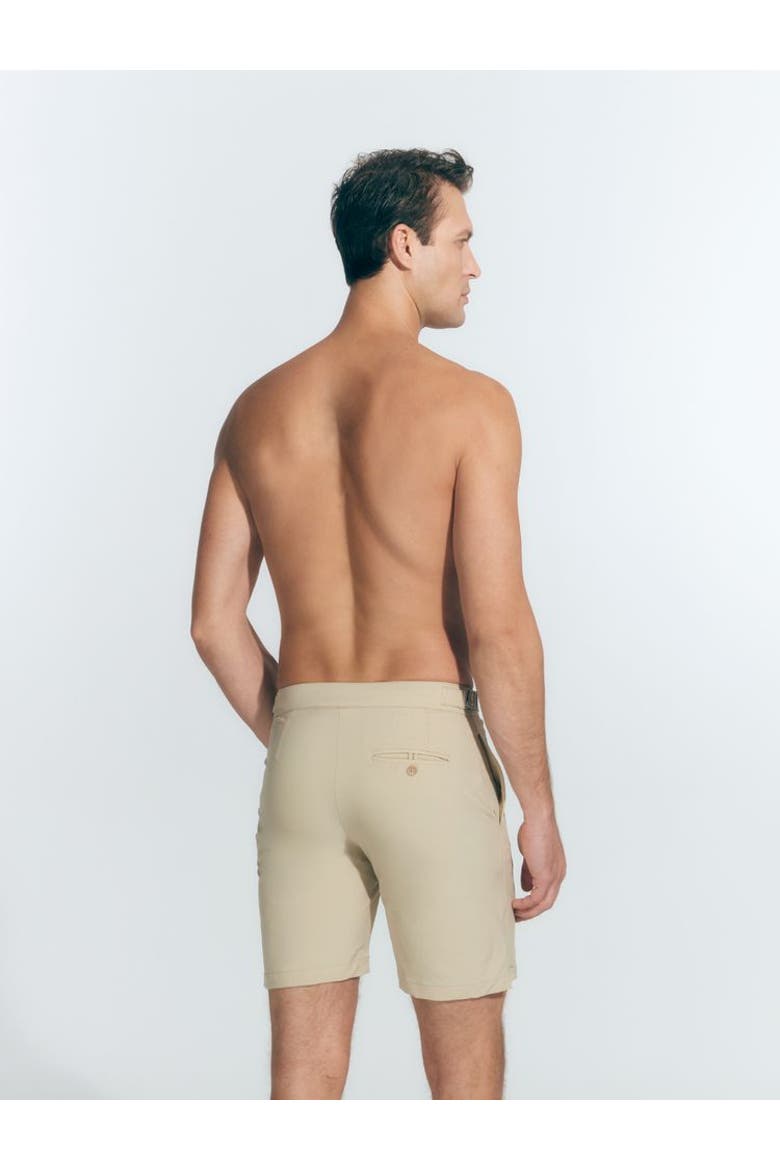 Jack - Men Swim Shorts, Alternate, color, Army Green