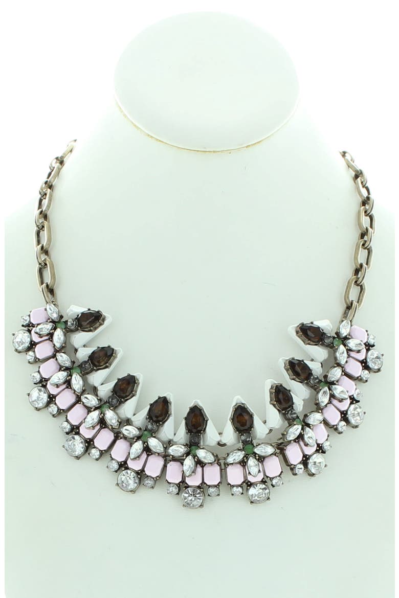 Pretty in Pink Necklace, Alternate, color, PINK