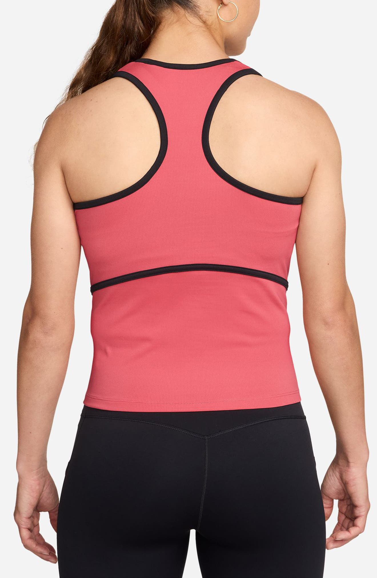 nike dri fit ribbed tank