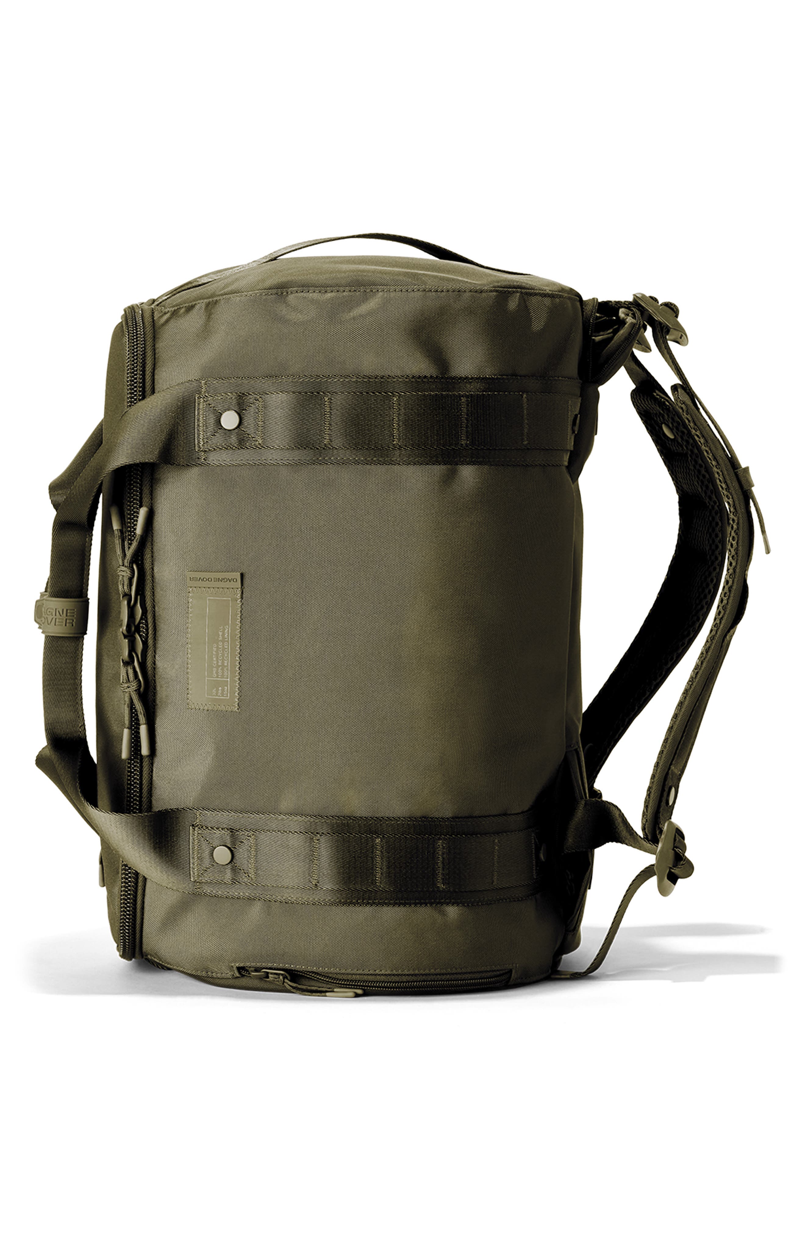 Denver Medium Convertible Duffle Bag, Alternate, color, DARK MOSS