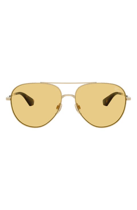 59mm Pilot Sunglasses