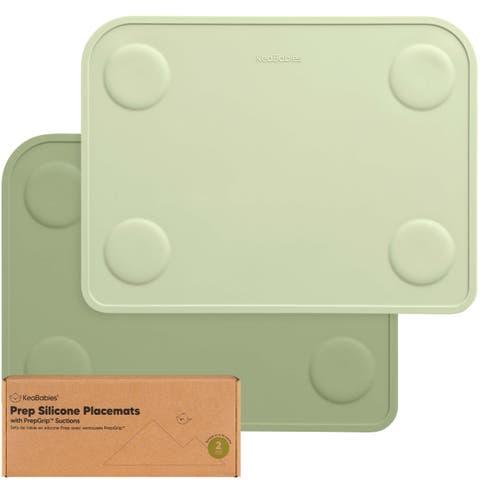 2-Pack Prep Silicone Placemats