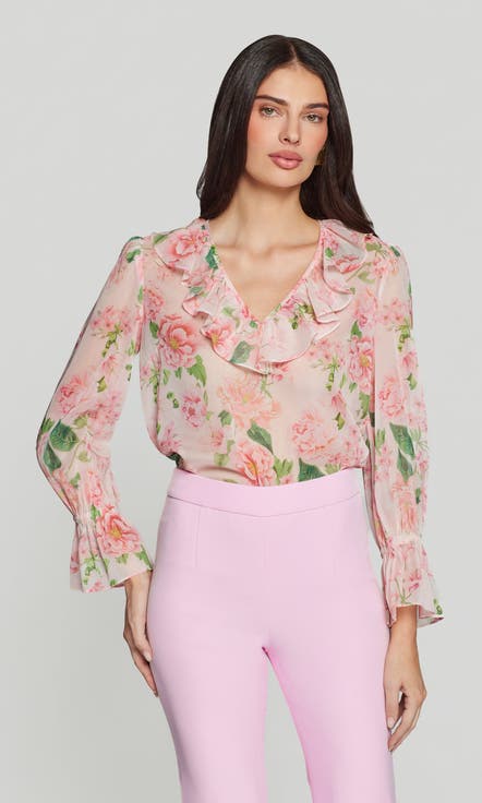 Jada Floral Georgette Blouse