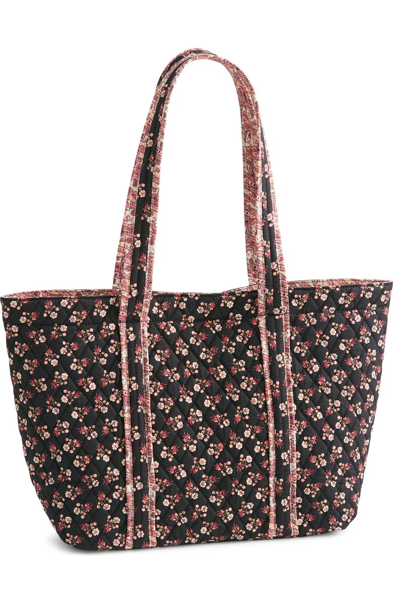 VERA BRADLEY Hathaway Ditsy Floral Quilted Reversible Tote, Alternate, color, Melissa Ditsy
