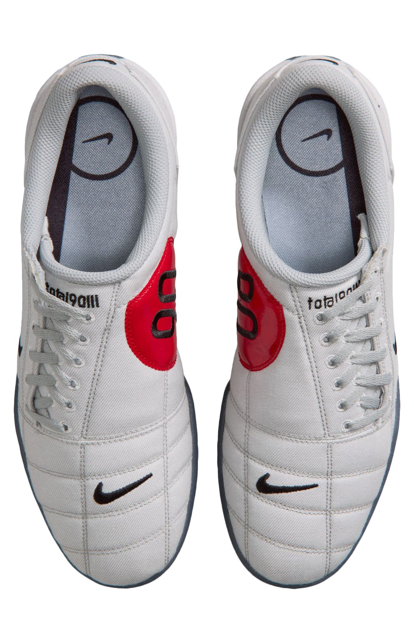 Total 90 Premium Soccer Sneaker, Alternate, color, GREY/ BLACK