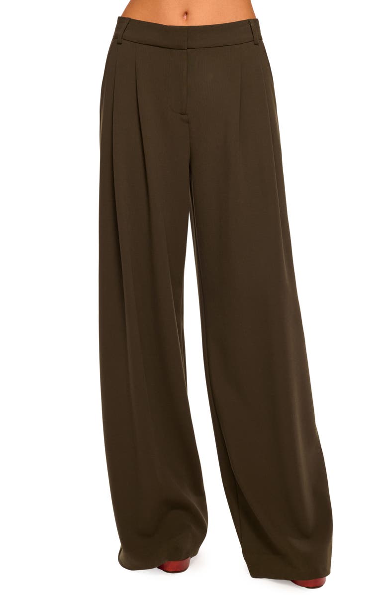 Ramy Brook Leslie Wide Leg Pants, Main, color, Deep Olive