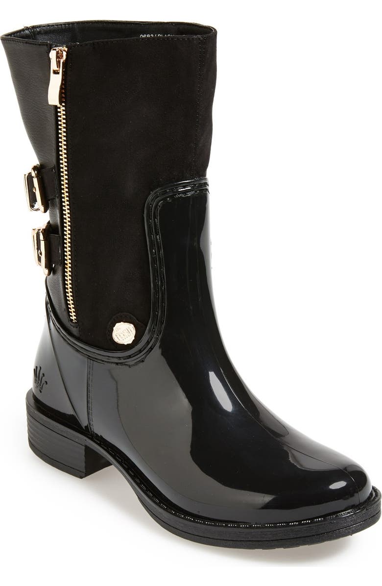 Posh Wellies 'Resilience' Mid Rain Boot, Main, color,