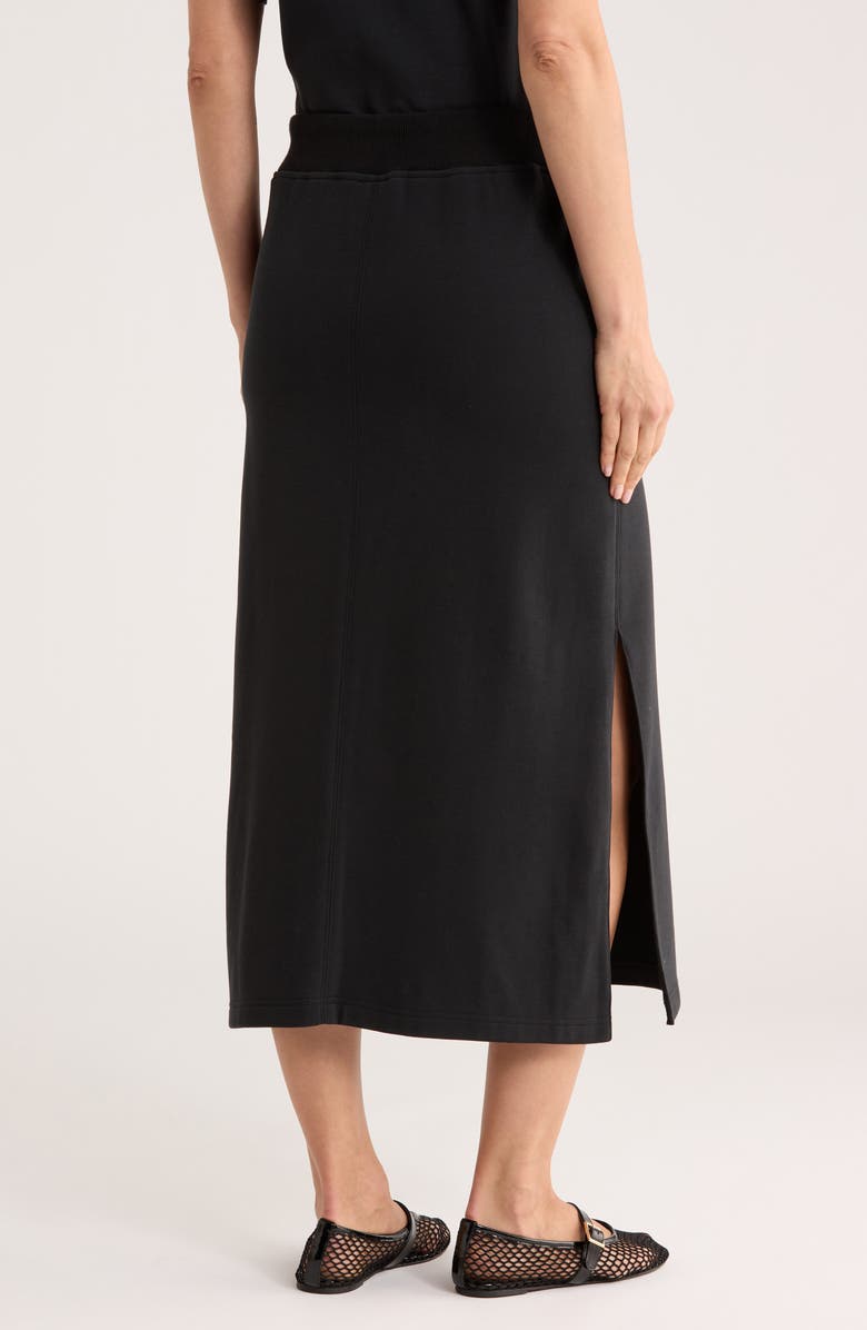 Splendid Sweater Mix Skirt, Alternate, color, Black