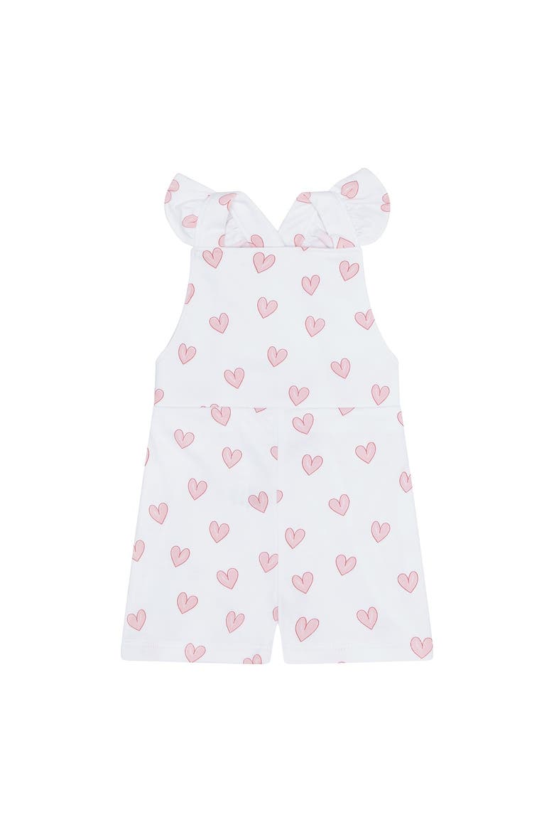 Pink Heart Print Romper - Toddler, Alternate, color, Pink