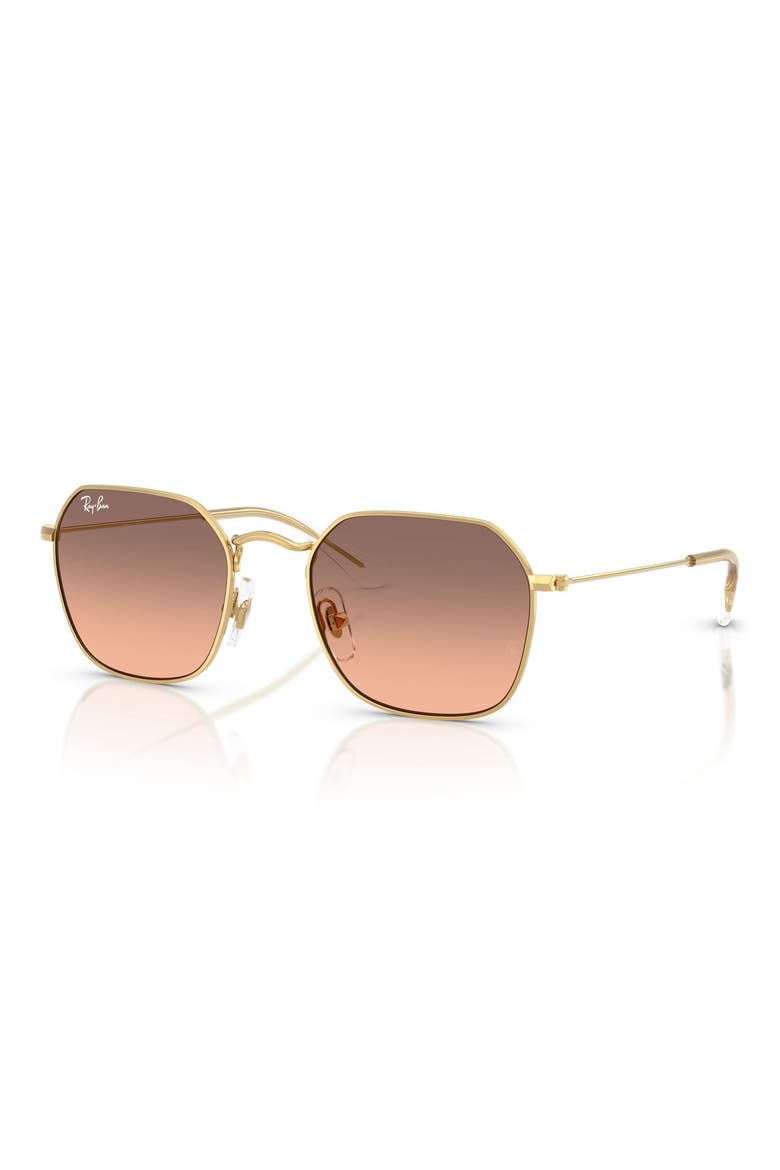Kids' 49mm Gradient Irregular Sunglasses, Alternate, color, ARISTA