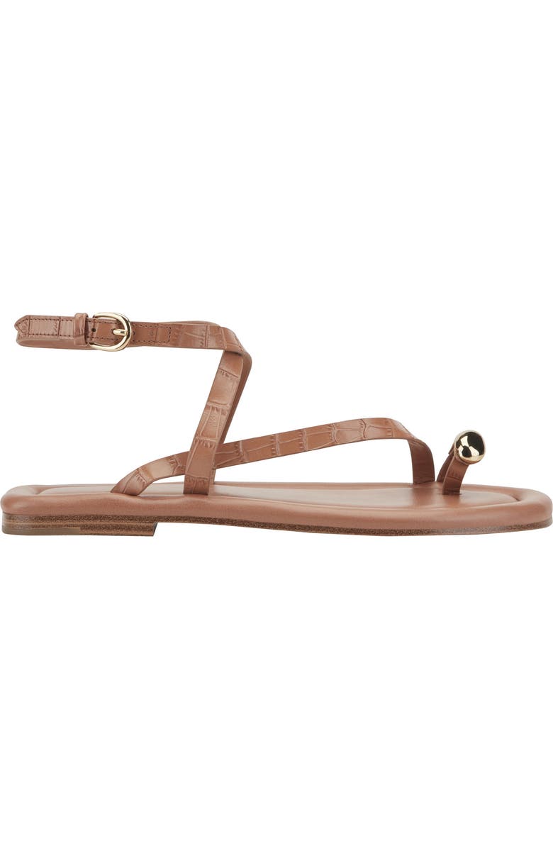 Marc Fisher LTD Gynnie Strappy Sandal, Alternate, color, Medium Natural