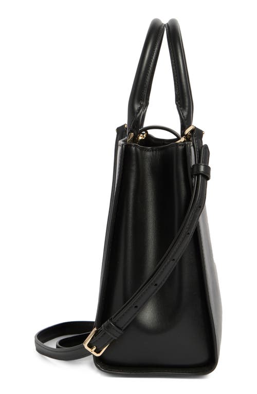 Kate Spade New York Reegan Leather Satchel In Black