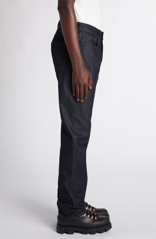 Moncler Straight Leg Jeans In Blue