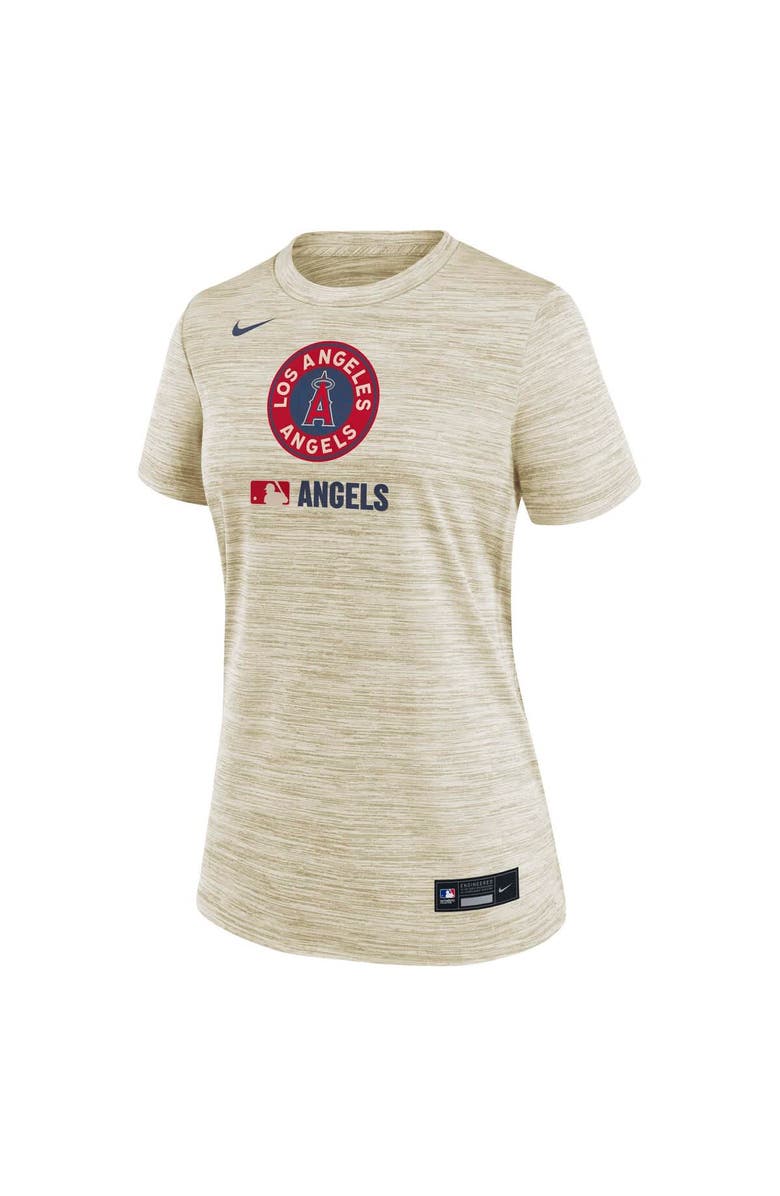 Nike Women's Nike Natural Los Angeles Angels Authentic Collection City Connect Velocity Performance T-Shirt, Alternate, color, Natural