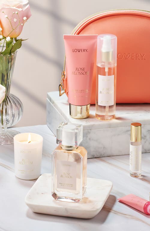 Lovery Rose Blossom 7-piece Luxury Gift Set For Women In White