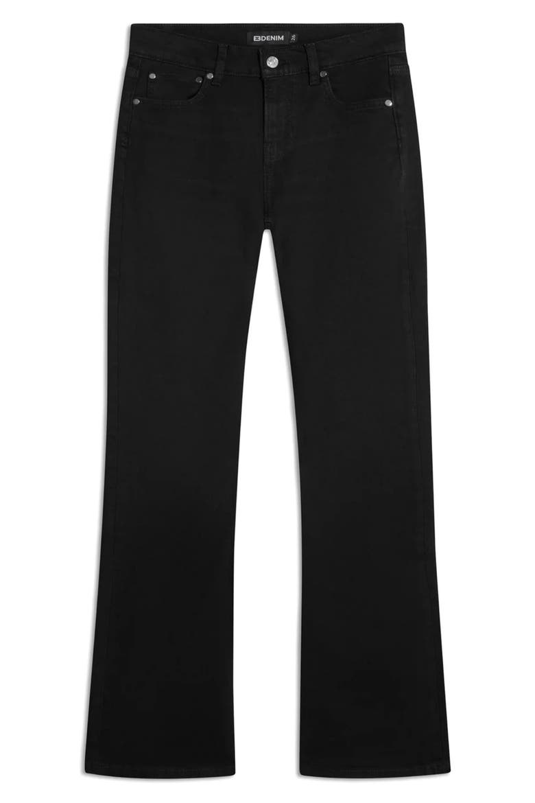 Maria Slim Bootcut Jeans, Alternate, color, NOIR