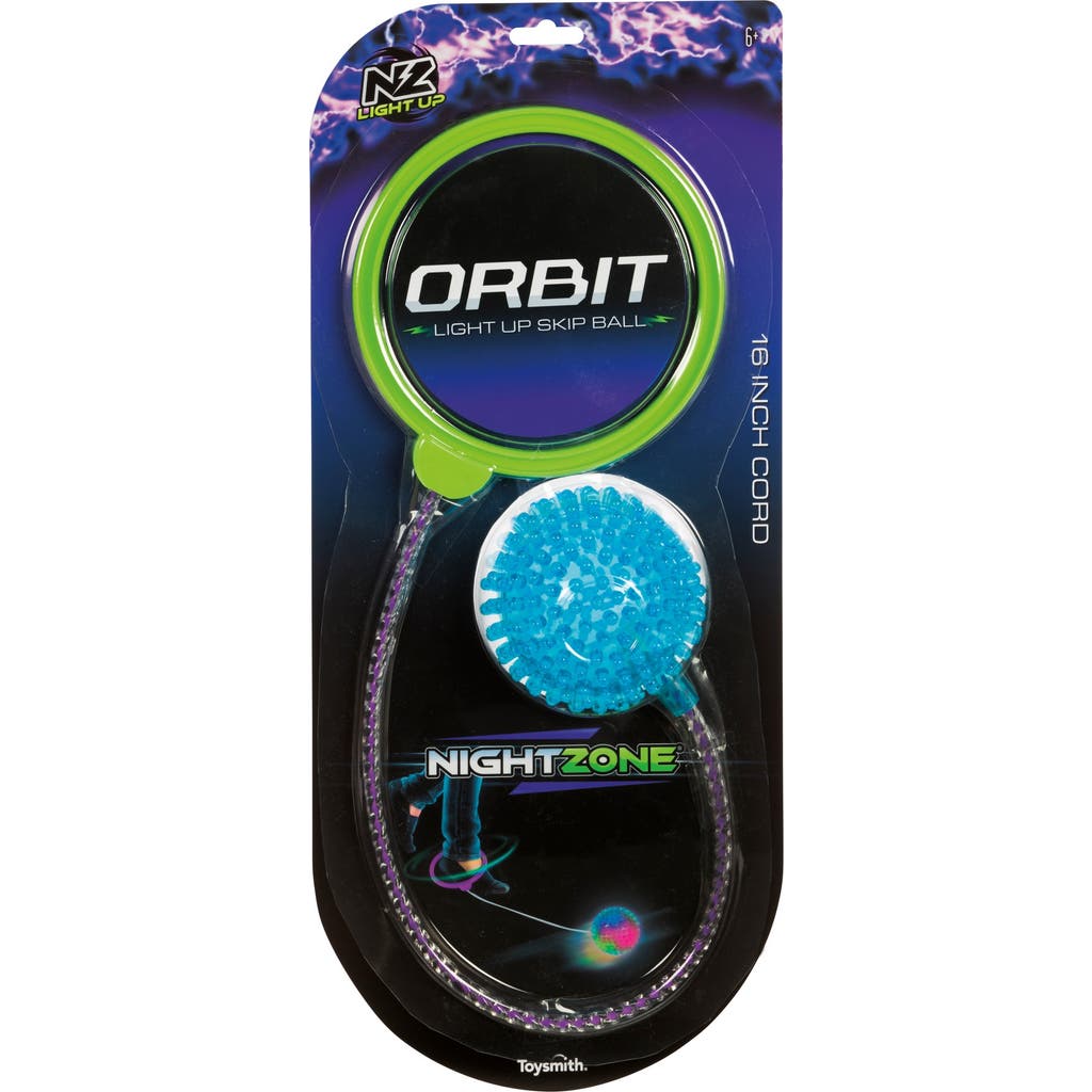 Toysmith Nightzone Orbit Light Up Skip Ball in Multicolored  product
