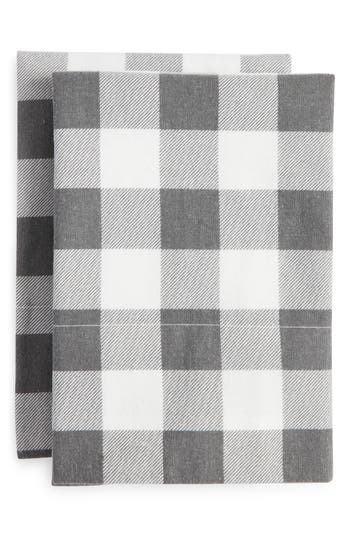 Nordstrom Set Of 2 Organic Cotton Flannel Pillowcases
