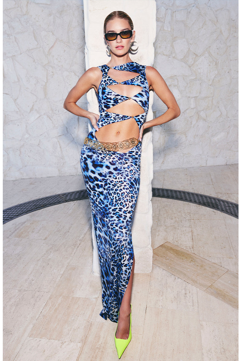 GODDESS DRESS, Alternate, color, Printed Leopard