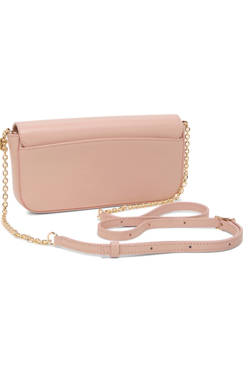 TUMI Belden Leather Wallet on a Chain, Alternate, color, Blush