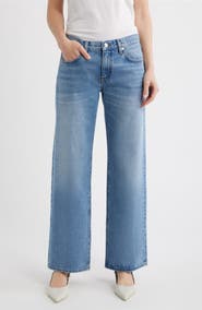 FRAME The Saturday Low Rise Relaxed Straight Leg Jeans