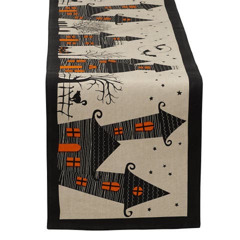 Haunted House Table Runner