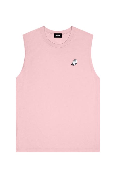 Mens Ghost Lightweight Cotton Tank