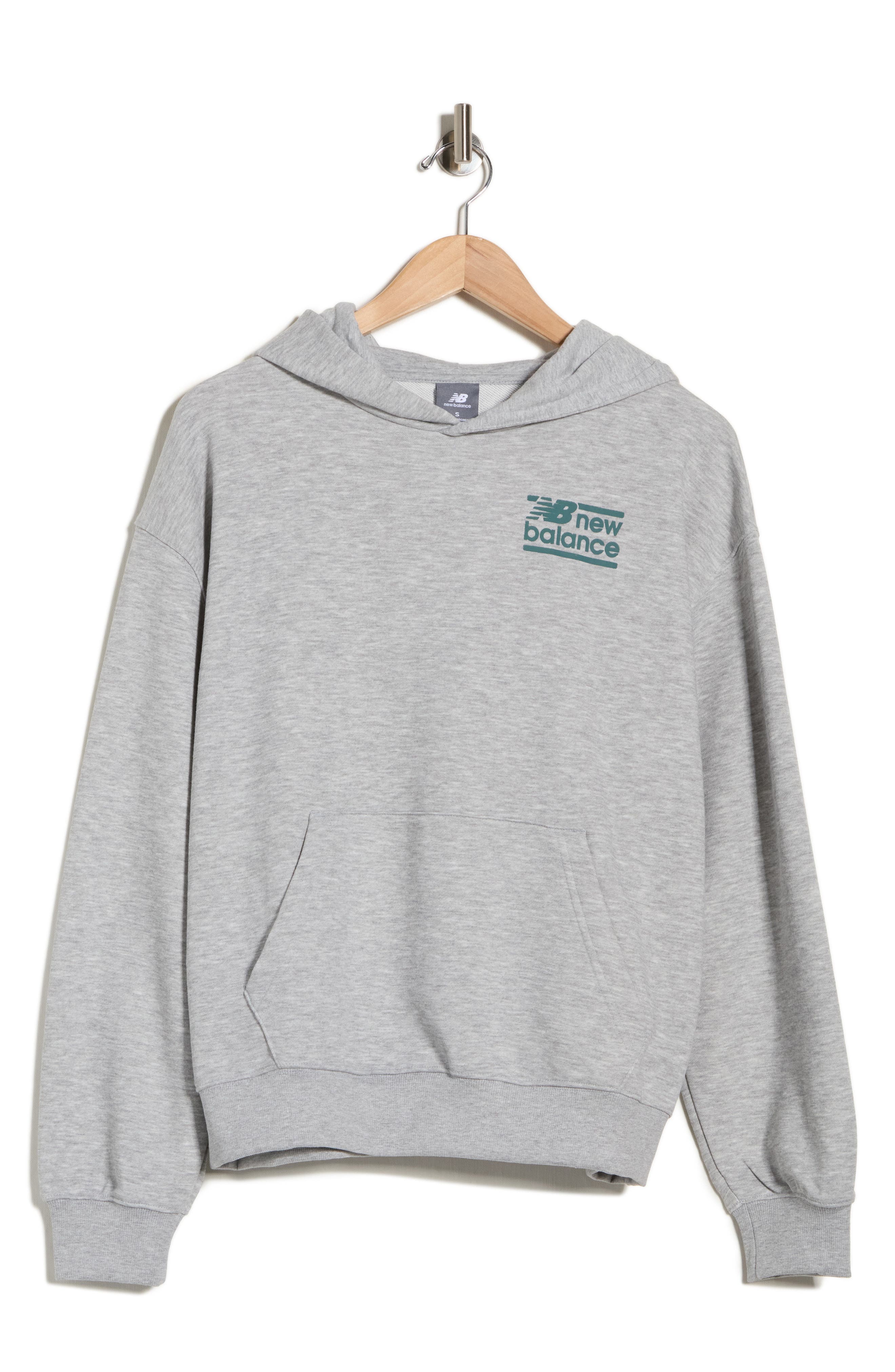 New Balance Sport Oversize French Terry Graphic Hoodie