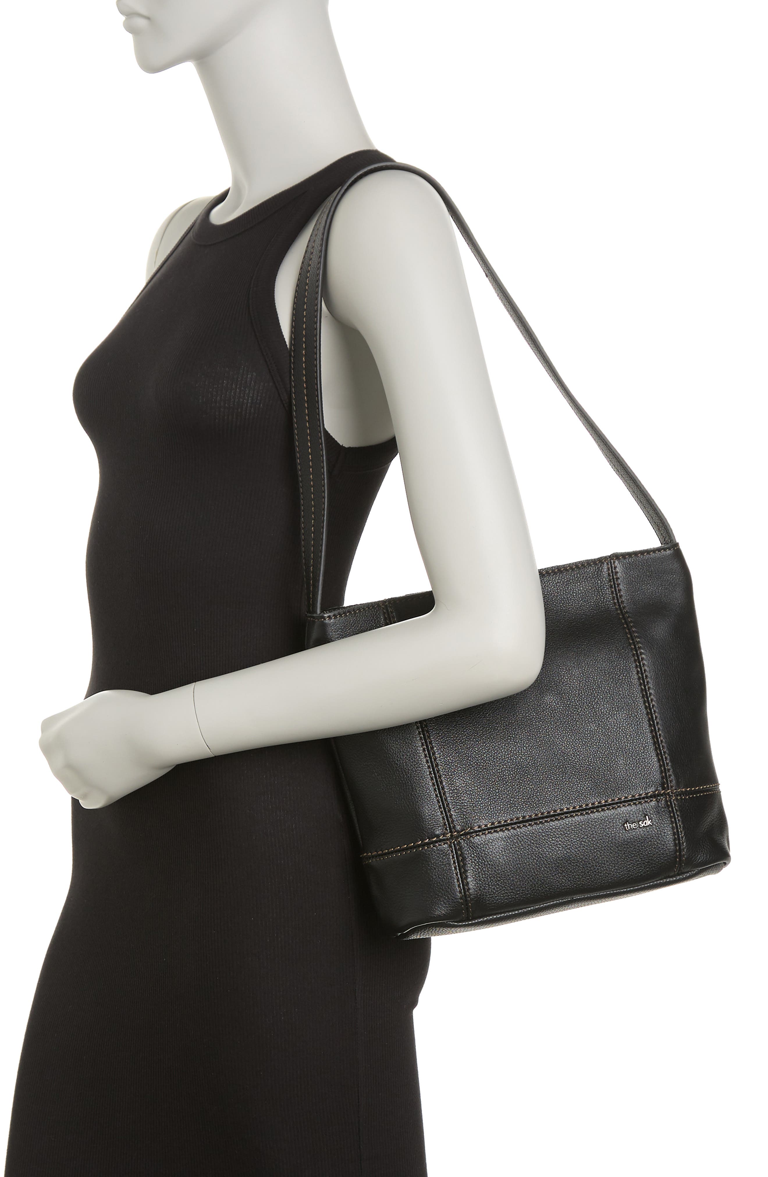 The Sak Leather Hobo Bag, Alternate, color, 