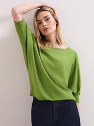 Phase Eight Cristine Slash Neck Knit Jumper
